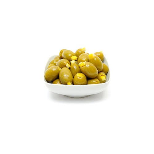 Olivy zelené plněné citronem 250g, vacuum